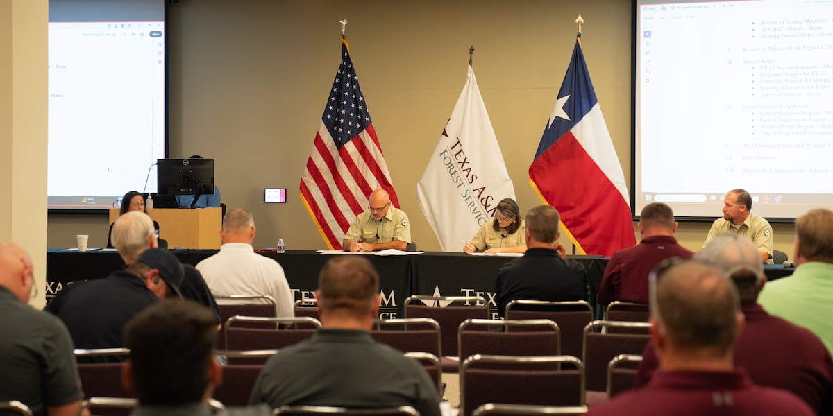 Texas volunteer fire departments receive $164 million from Texas A&M Forest Service