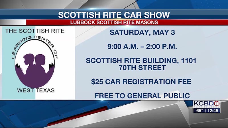 Noon Notebook: Scottish Rite Car Show