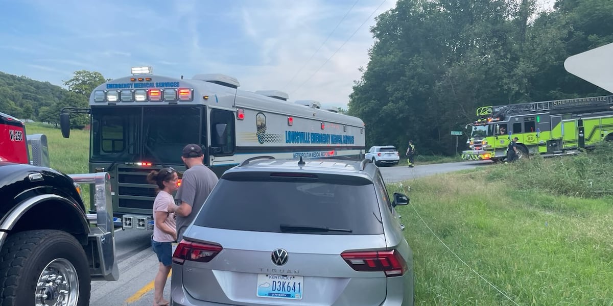 At least 13 students, driver injured after school bus overturns in Kentucky