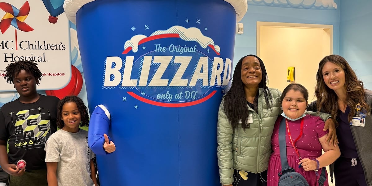 Dairy Queen surprises patients, families with treats at UMC Children’s Hospital