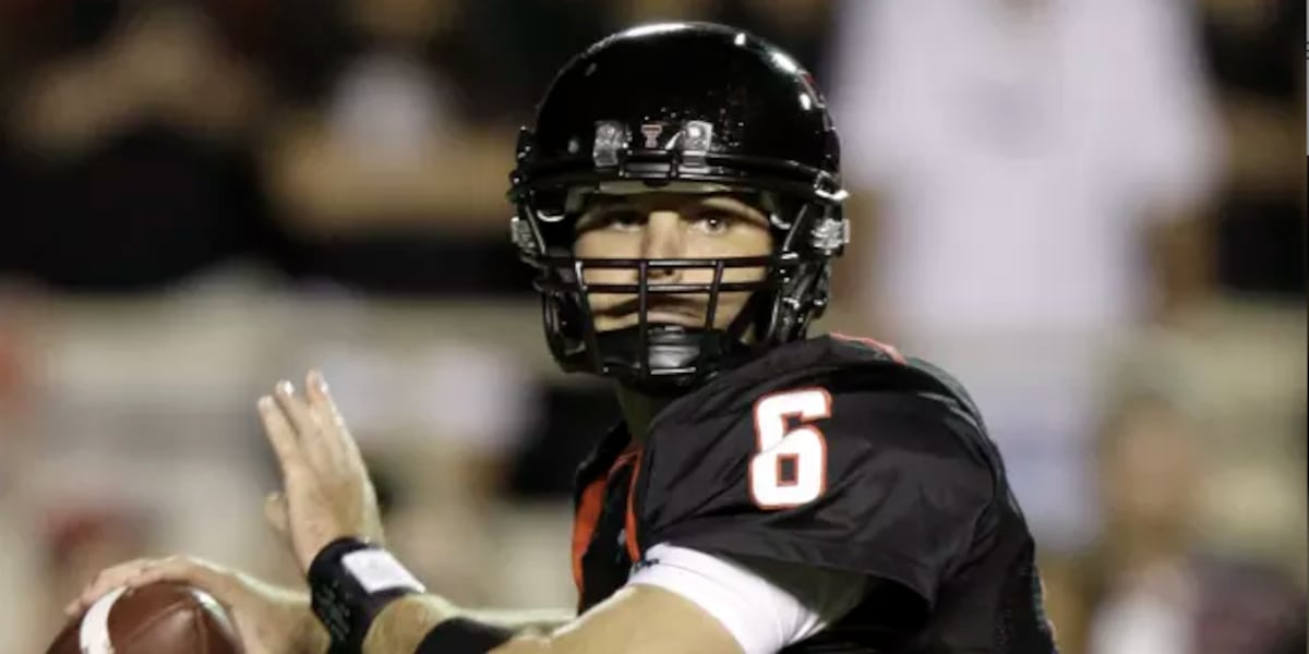 Graham Harrell to be inducted into Texas Tech Ring of Honor