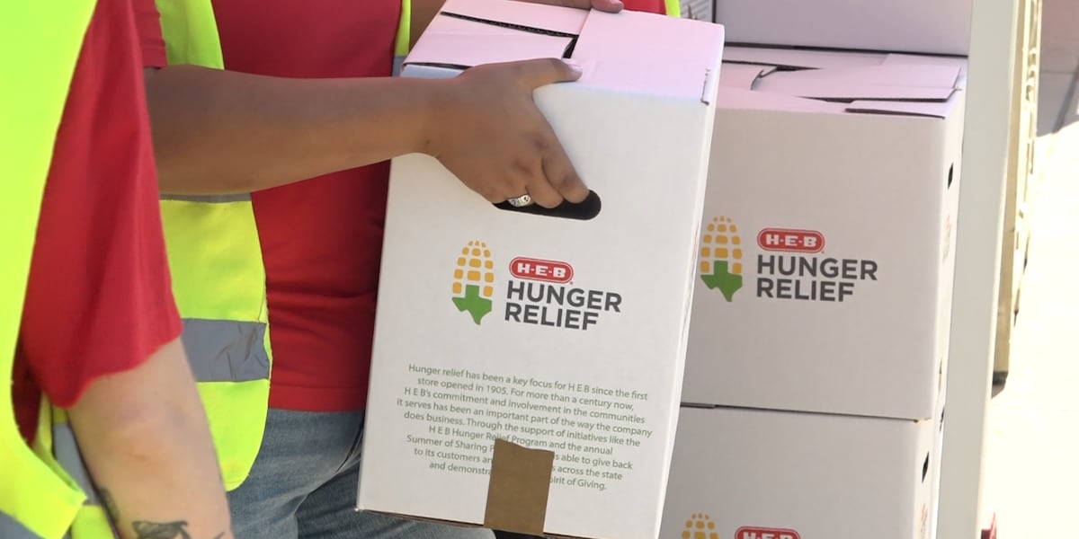 H-E-B Summer of Sharing tour finishes in Lubbock at South Plains Food Bank