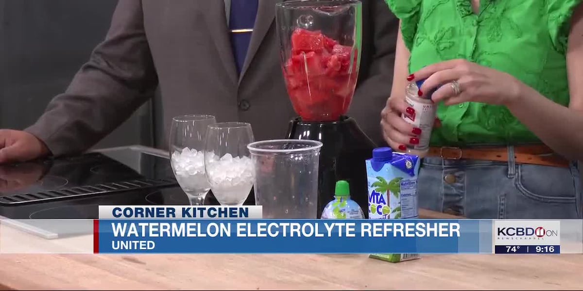 Corner Kitchen: Watermelon Electrolyte Refresher & Spicy Watermelon Salad