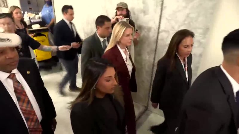 Former Attorney General Pam Bondi is testifying before House lawmakers investigating Jeffrey...