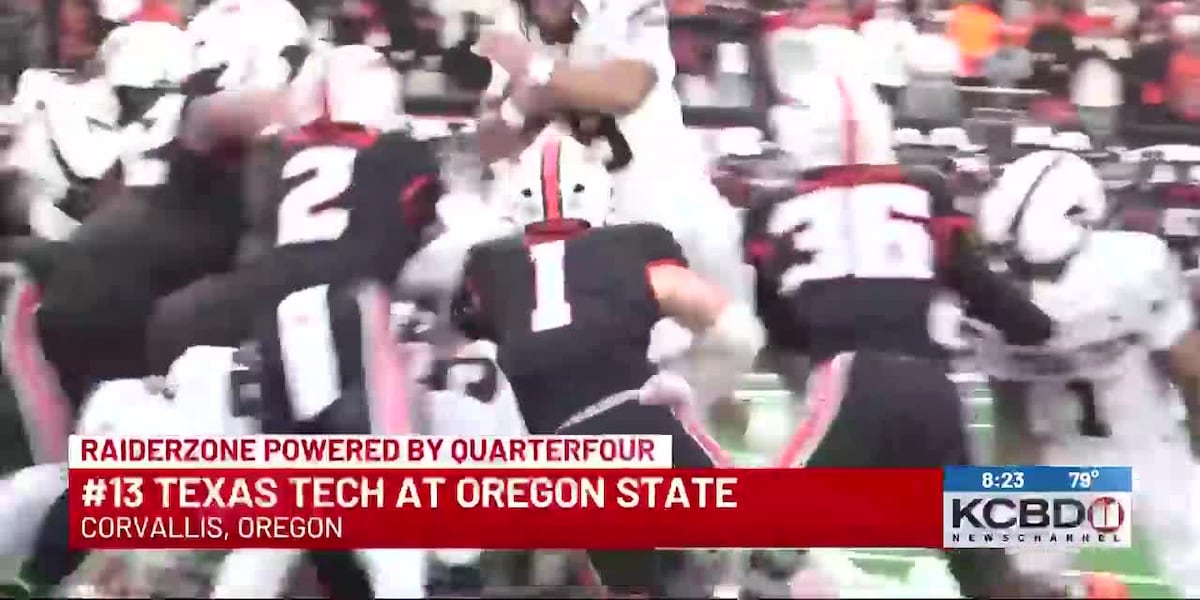 Texas Tech football defeats Oregon State 35-24